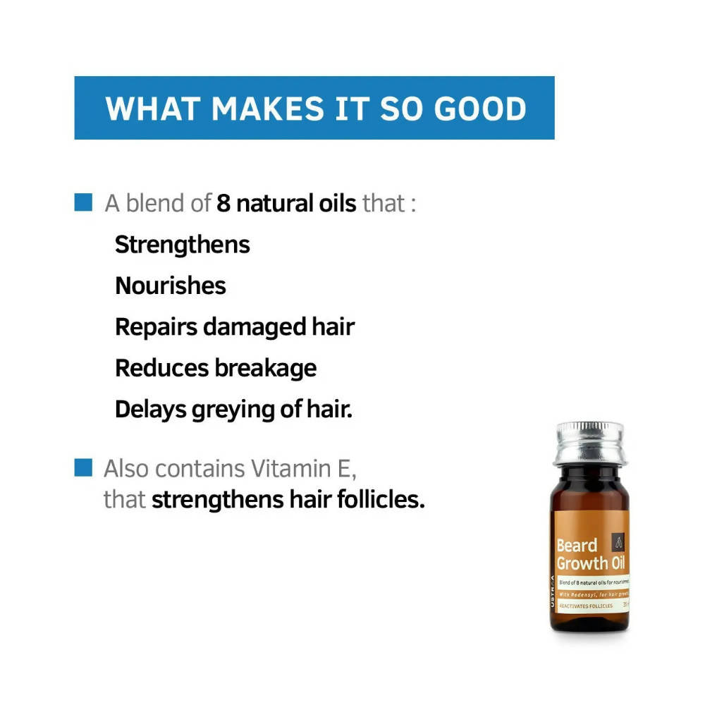 Ustraa Beard Growth Oil | Grocsy