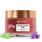 Ivory Natural Face Glow Gel For Instant Glow And Timeless Radiance, Achieve Glowing And Shiny Face | Grocsy
