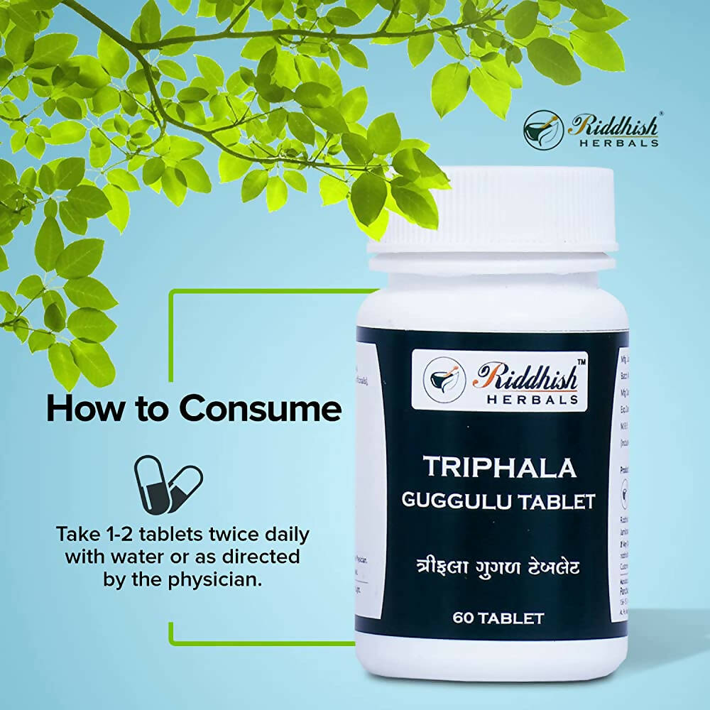 Riddhish Herbals Triphala Guggulu Tablet | Grocsy