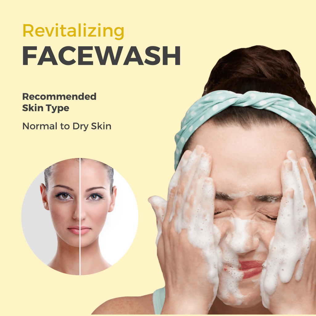Prisa Organics Turmeric & Aloevera Revitalizing Face Wash | Grocsy