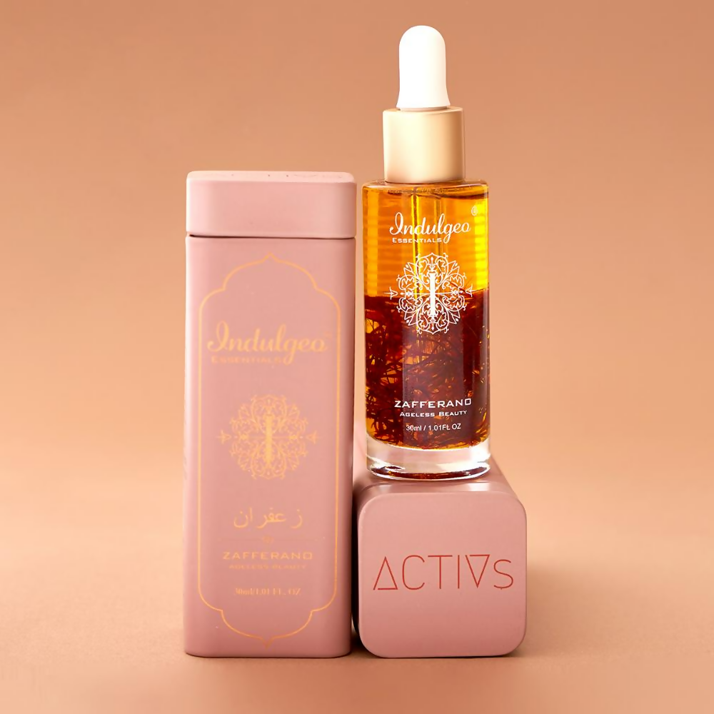Indulgeo Essentials Ageless Beauty Zafferano Oil With Saffron | Grocsy