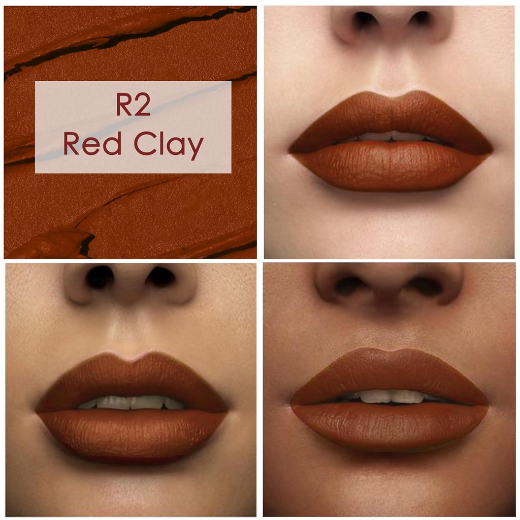 Good Vibes HydraGlow Creme Lipstick - Red Clay | Grocsy