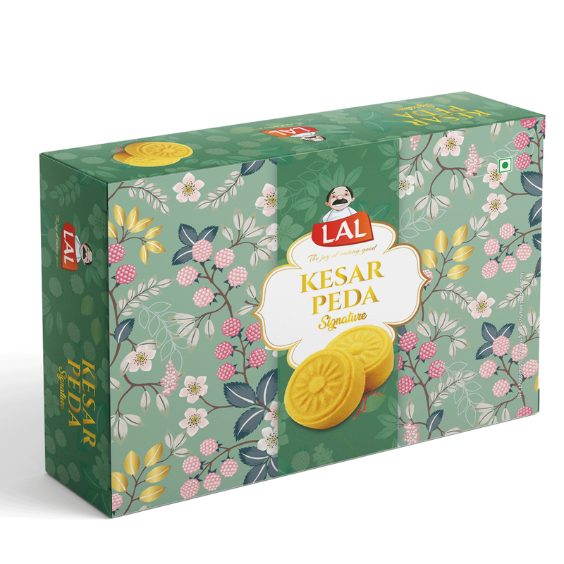 Lal Sweets Kesar Peda | Grocsy