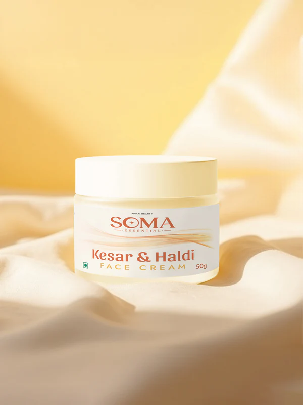 Soma Essential Barrier Protection Day Cream With Beeswax, Haldi And Kesar | Grocsy