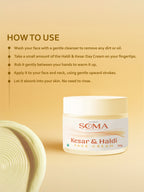 Soma Essential Barrier Protection Day Cream With Beeswax, Haldi And Kesar | Grocsy