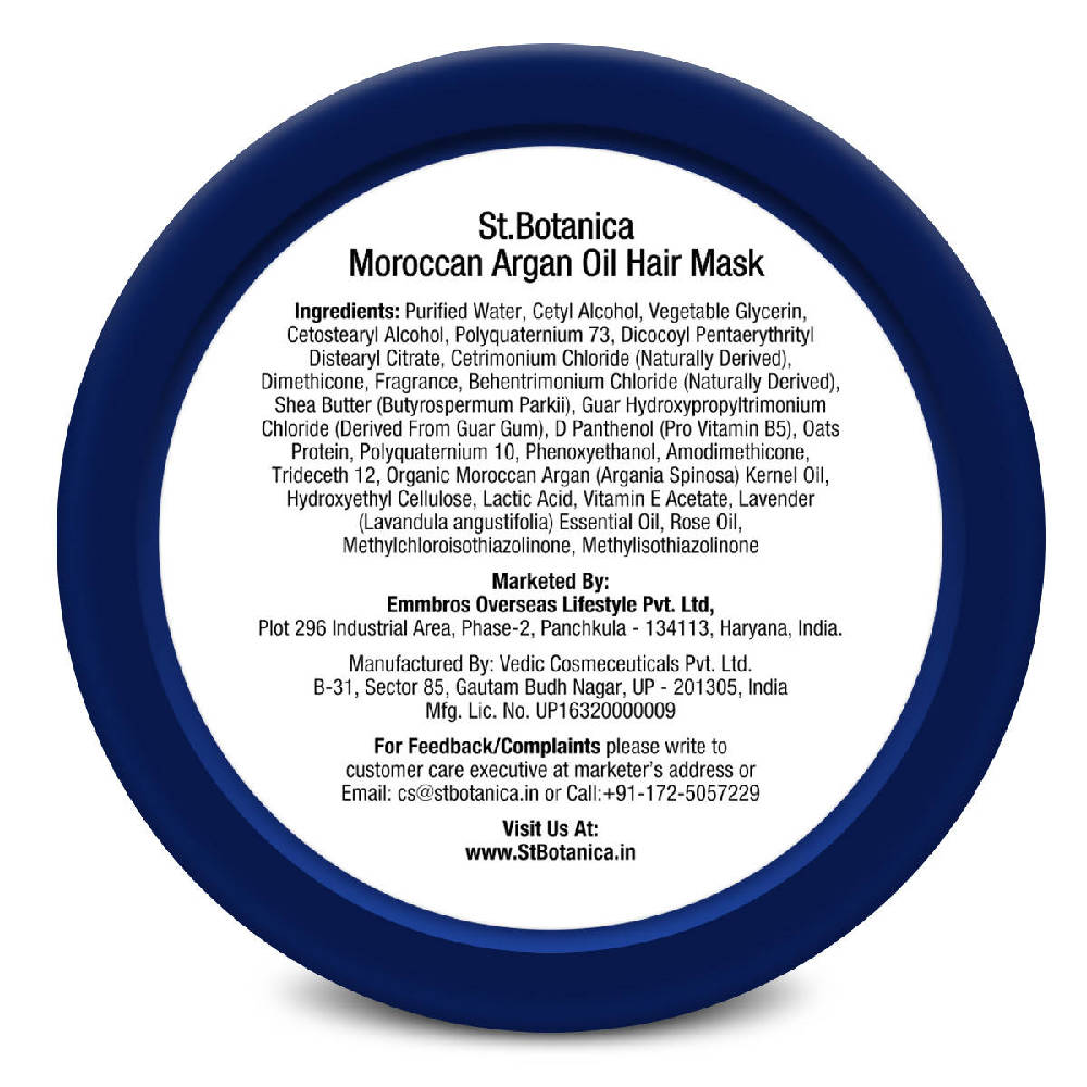 St.Botanica Moroccan Argan Hair Mask | Grocsy
