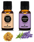 Earth N Pure Essential Oils (Lavender & Frankincense) Combo | Grocsy