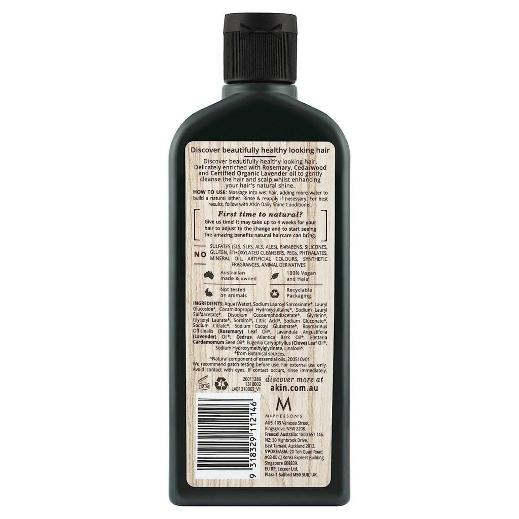 Akin Rosemary Daily Shine Shampoo | Grocsy