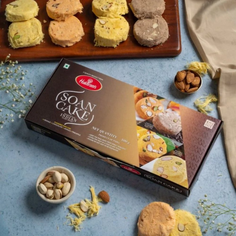 Haldiram's Soan Cake - Multi Flavour | Grocsy