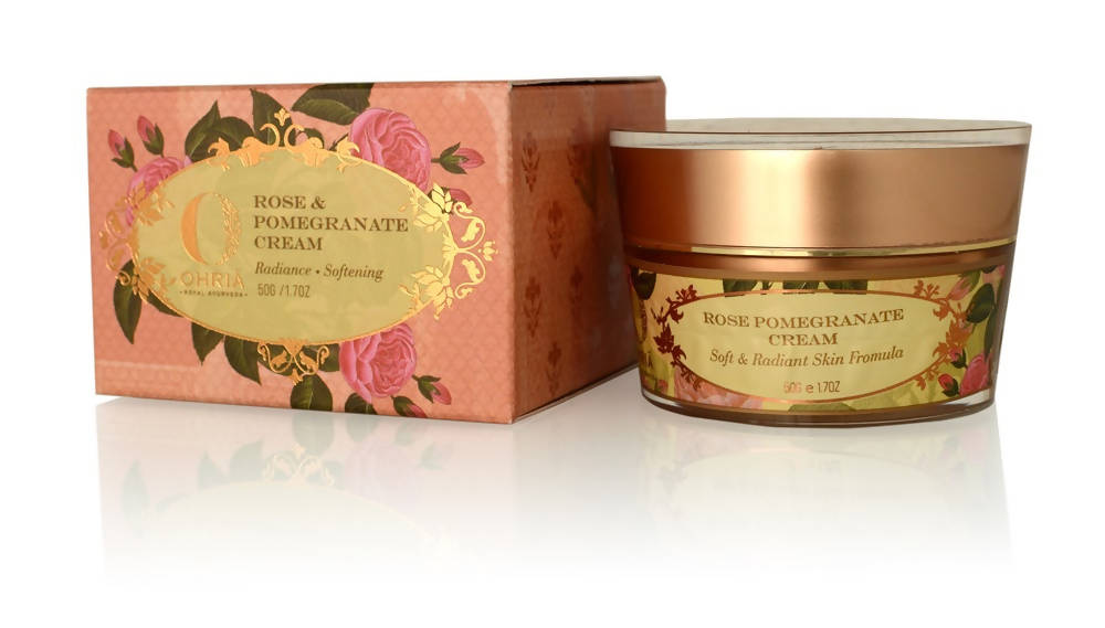 Ohria Ayurveda Rose & Pomegranate Cream | Grocsy