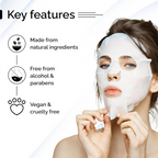 Pyoura Tulsi Healing Face Sheet Mask | Grocsy