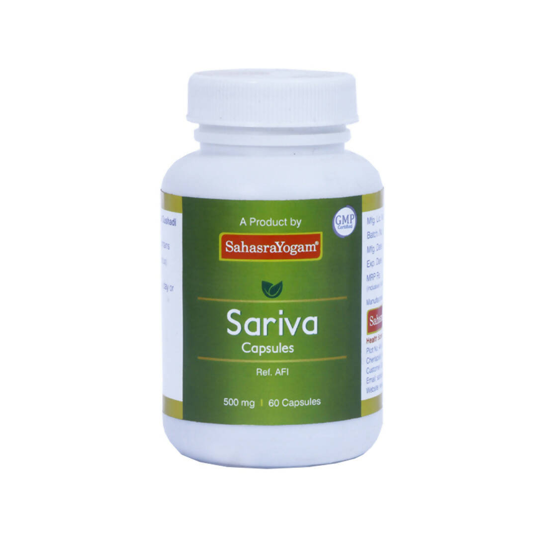 Sahasrayogam Sariva Capsules | Grocsy