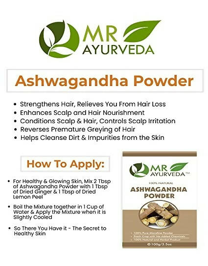 MR Ayurveda Ashwagandha Powder | Grocsy