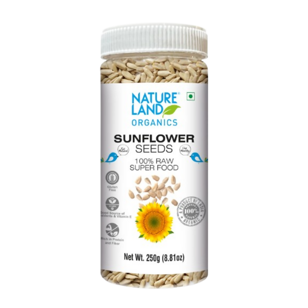 Nature Land Organics Edible Sunflower Seeds | Grocsy