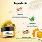 Nake Organica Turmeric Polishing Scrub | Grocsy