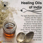 Soulflower Herbal Onion Hair Growth Oil | Grocsy