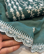 KC Aqua Blue Summer Wear Rangoli Silk Straight Suit For Women | Grocsy