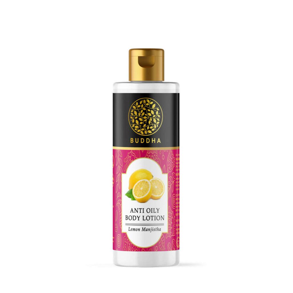Buddha Natural Anti Oily Body Lotion - Helps To Balance The Skin's Natural Oil Levels | Grocsy