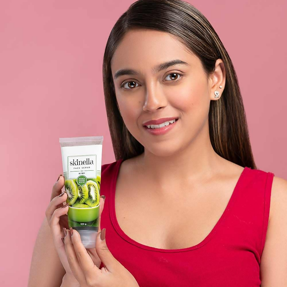 Skinella Kiwi Face Scrub | Grocsy
