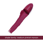 Plum Butter Crème Matte Lipstick RedDemption - 136 (Pinkish Maroon) | Grocsy