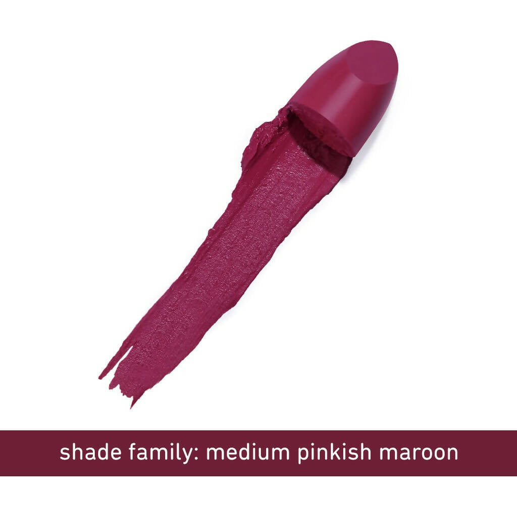 Plum Butter Crème Matte Lipstick RedDemption - 136 (Pinkish Maroon) | Grocsy