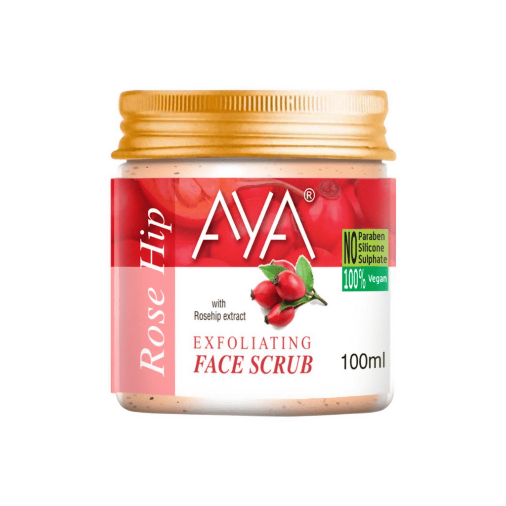 AYA Rosehip Exfoliating Face Scrub | Grocsy
