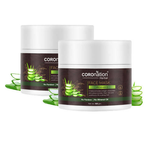 Coronation Herbal Aloevera Face Mask | Grocsy