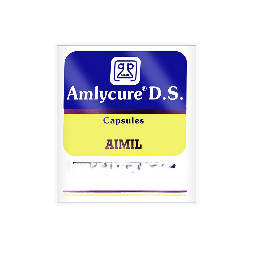 Aimil Ayurvedic Amlycure DS Capsules | Grocsy