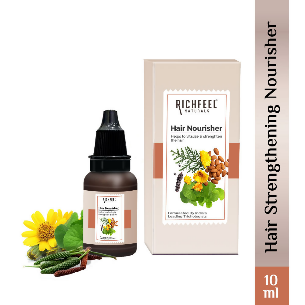 Richfeel Hair Nourisher Oil - Hair Fall Control & Growth Treatment | Grocsy
