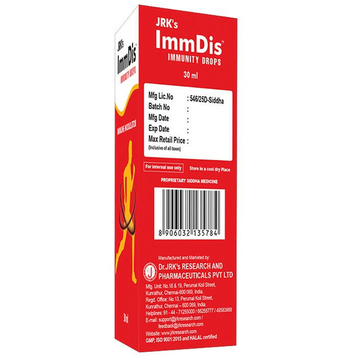 Dr. Jrk's ImmDis Immunity Drops | Grocsy