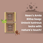 Neev Herbal Handmade Soap Amla Ritha Shikakai Hair Wash Ayurvedic | Grocsy