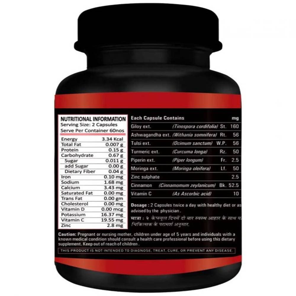Baps Amrut Immune System Booster Capsule | Grocsy
