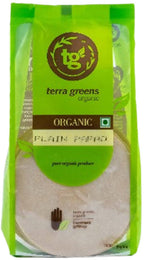 Terra Greens Organic Plain Papad | Grocsy