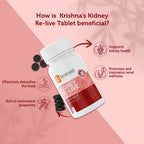 Krishna'S Herbal & Ayurveda Kidney Re-Live Tablets | Grocsy