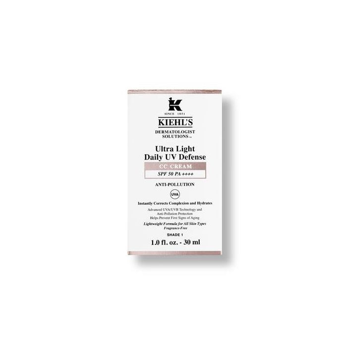 Kiehl's Ultra Light Daily UV Defense CC Cream Sunscreen With SPF 50 PA++++ | Grocsy