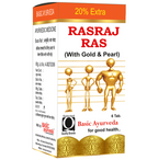 Basic Ayurveda Rasraj Ras with Gold & Pearl | Grocsy