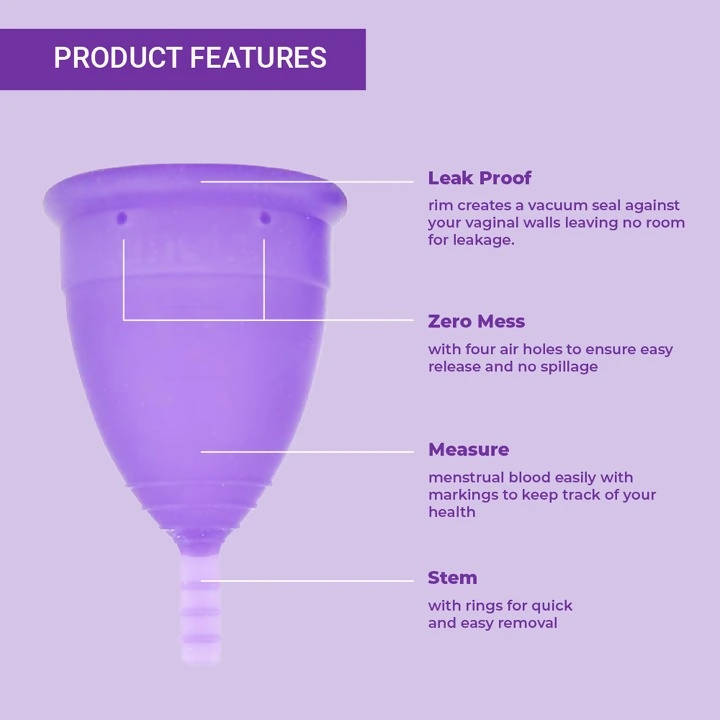 Saathi Reusable Menstrual Cup | Grocsy