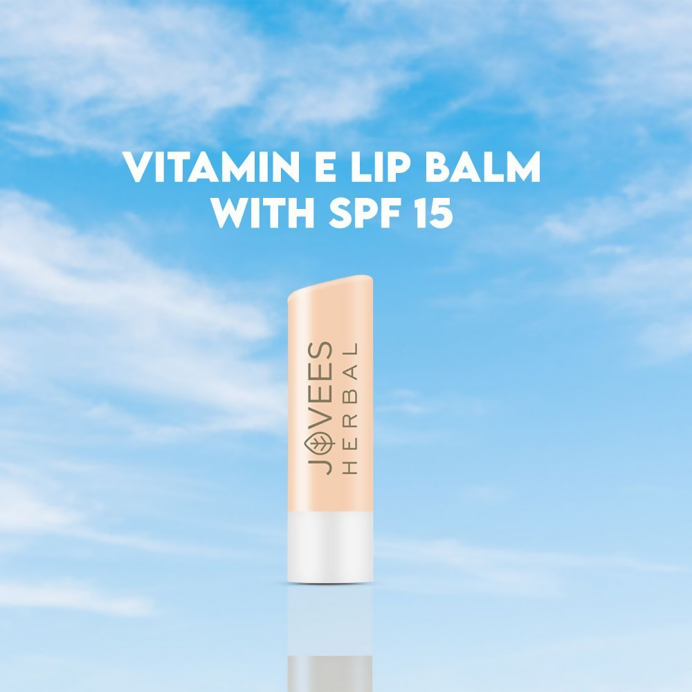 Jovees Herbal Vitamin E Lip Balm With SPF 15 | Grocsy
