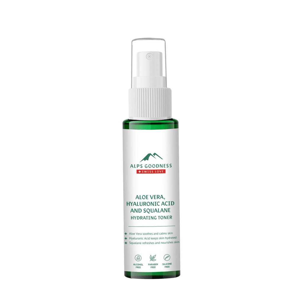 Alps Goodness Aloe Vera, Squalane & Hyaluronic Acid Hydrating Toner | Grocsy