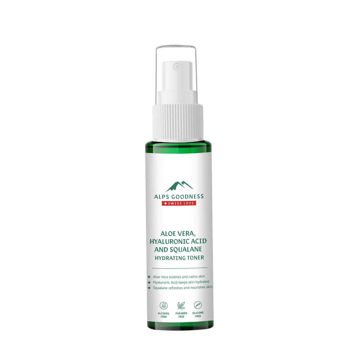 Alps Goodness Aloe Vera, Squalane & Hyaluronic Acid Hydrating Toner | Grocsy