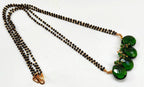 Green Beaded Designer Mangalsutra | Grocsy