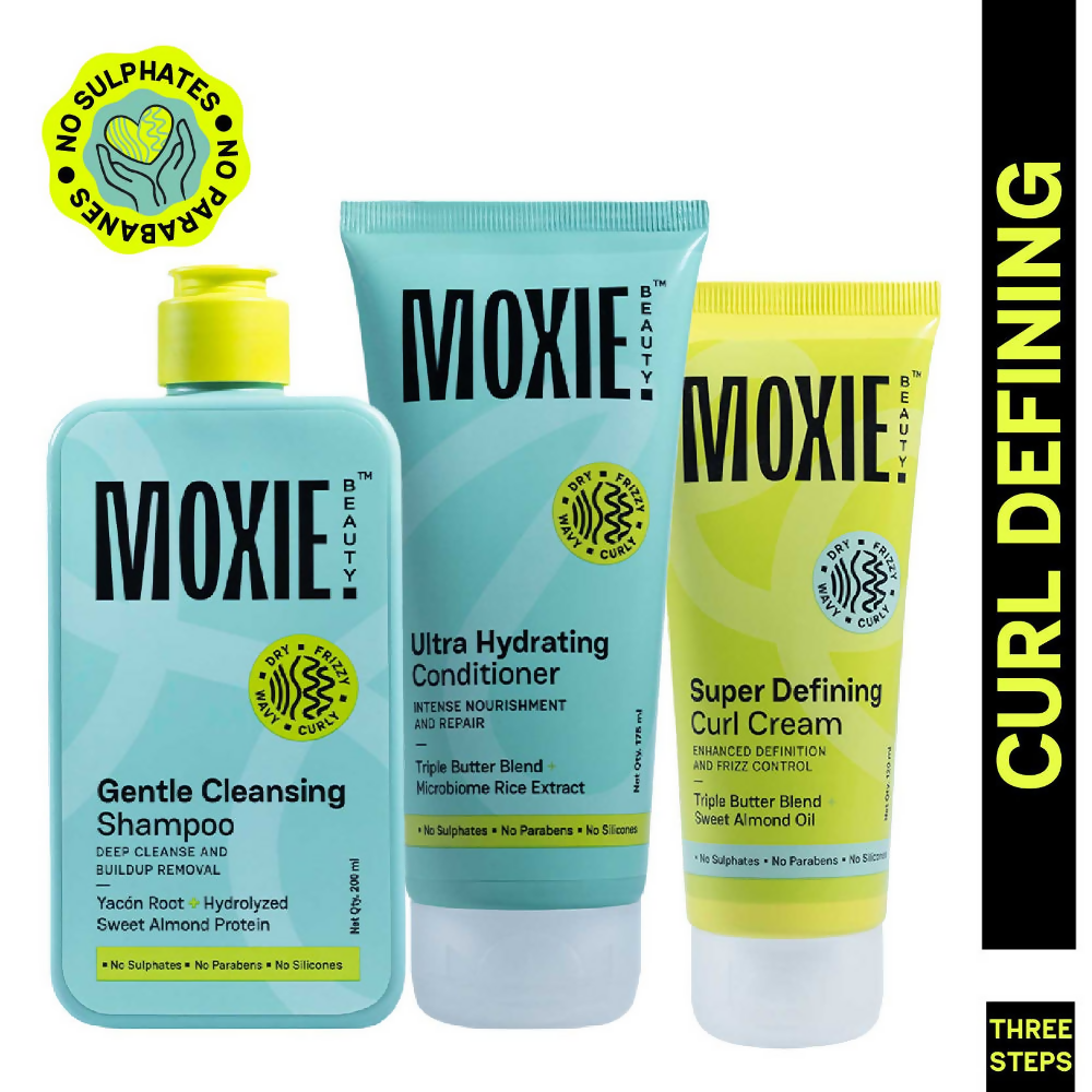 Moxie Beauty Just-The-Essentials Curly Trio | Grocsy