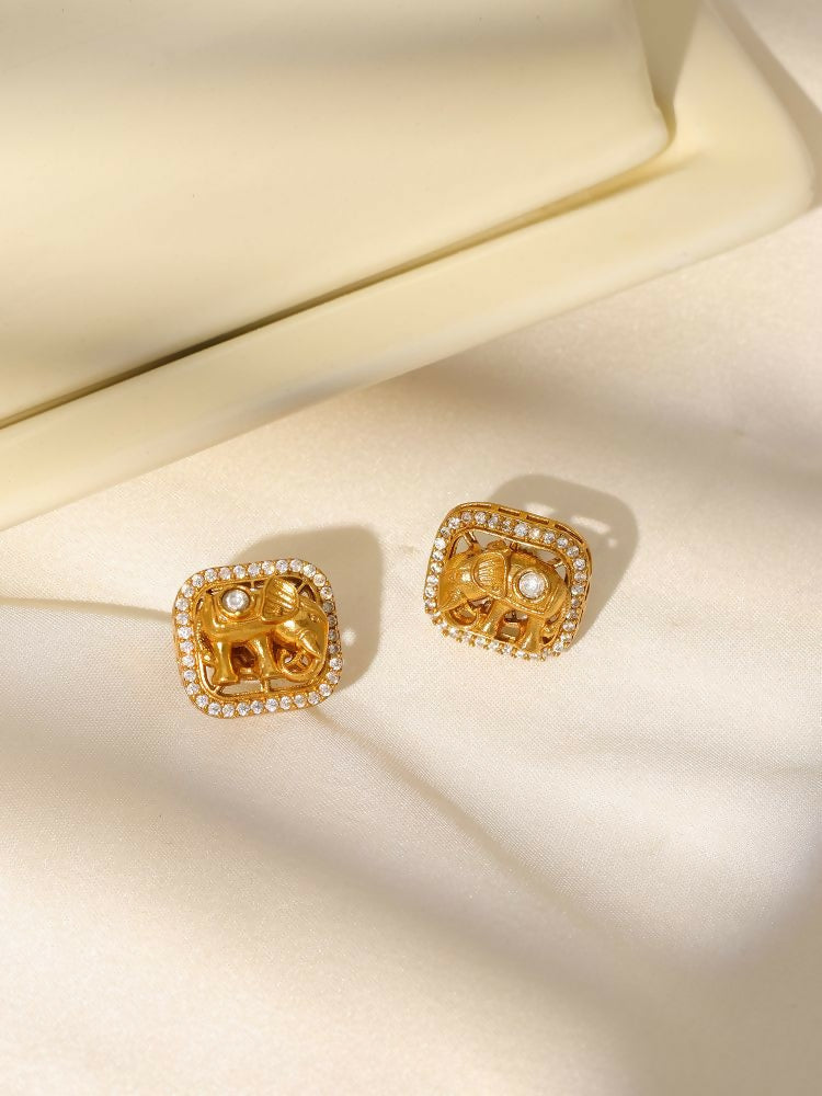 Elephant Studs - Ruby Raang | Grocsy