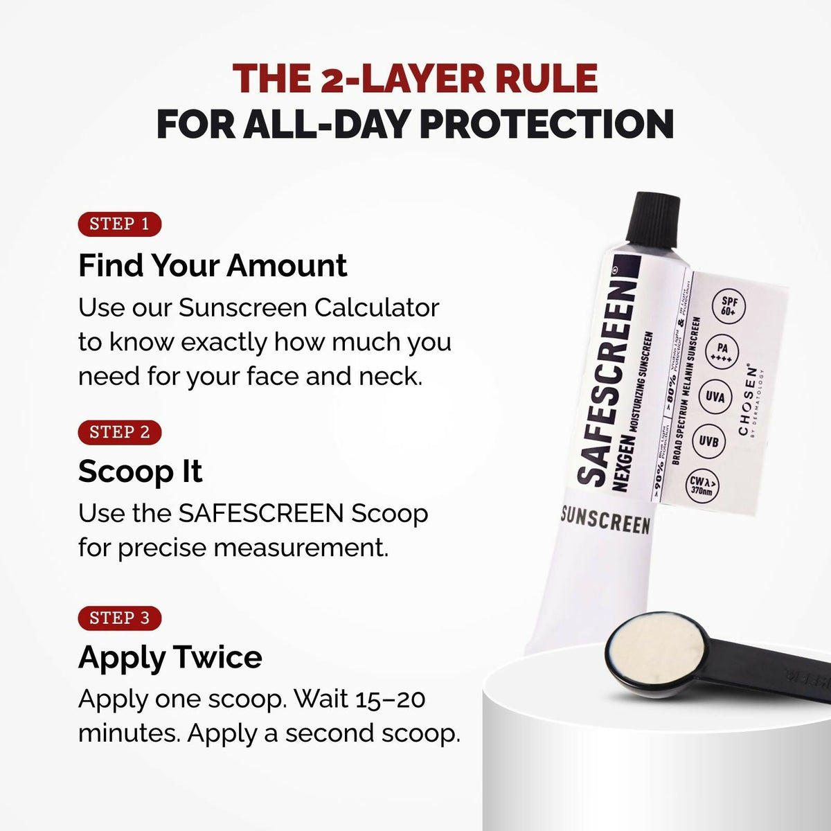 Chosen Safescreen Nexgen Moisturizing Sunscreen with Blue Light Protection | Grocsy