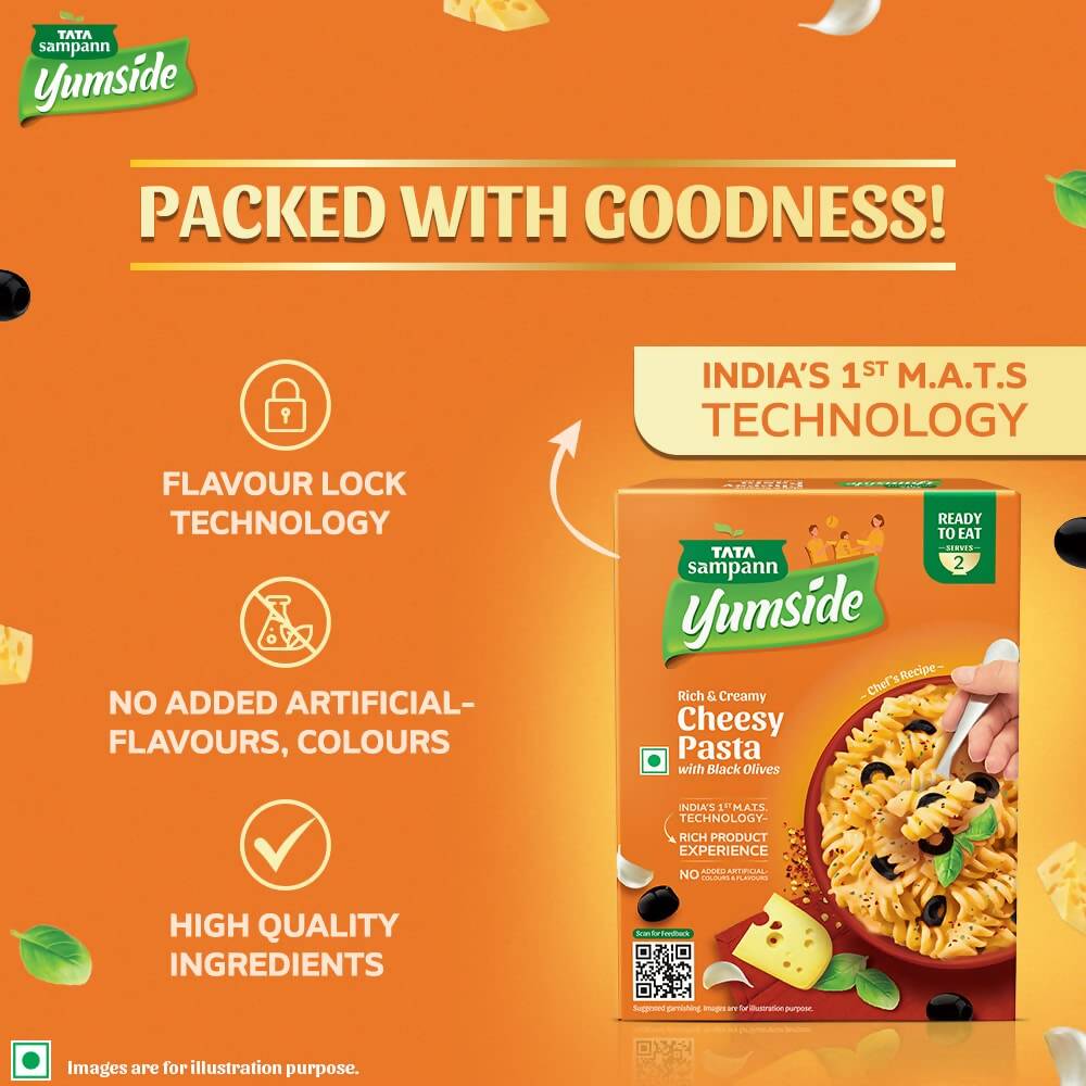 Tata Sampann Yumside Cheesy Pasta | Grocsy