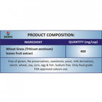 Sewfa Naturals Wheat Grass Powder Capsules | Grocsy