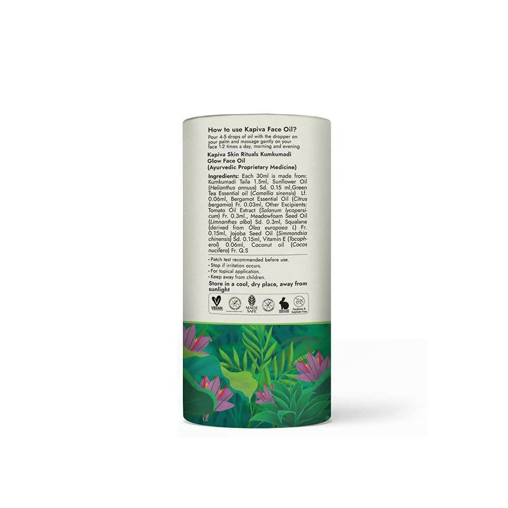 Kapiva Ayurveda Skin Rituals Kumkumadi Glow Face Oil | Grocsy