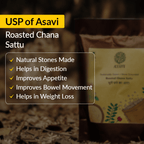 Asavi Stoneground Sattu | Grocsy