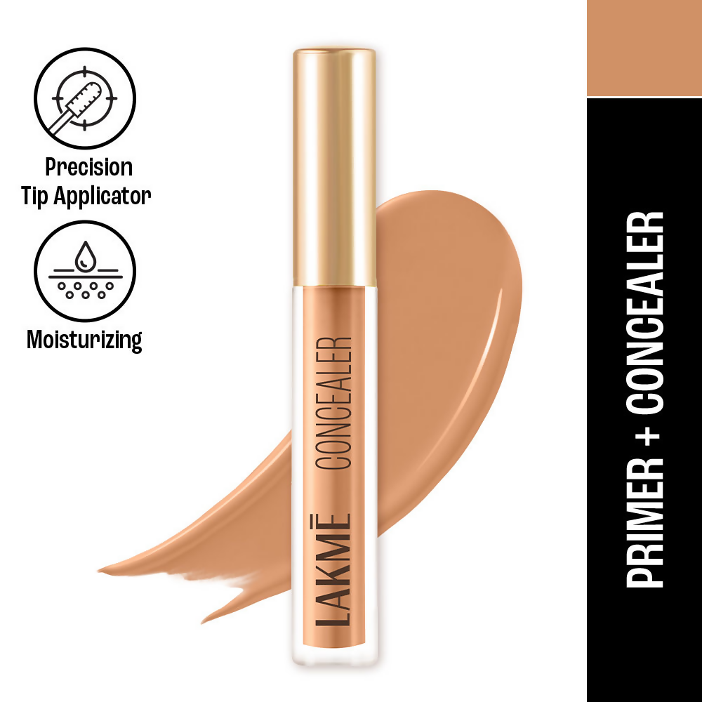 Lakme 9 To 5 Powerplay Priming Concealer Built In Primer, Hydrating - 24 Beige | Grocsy
