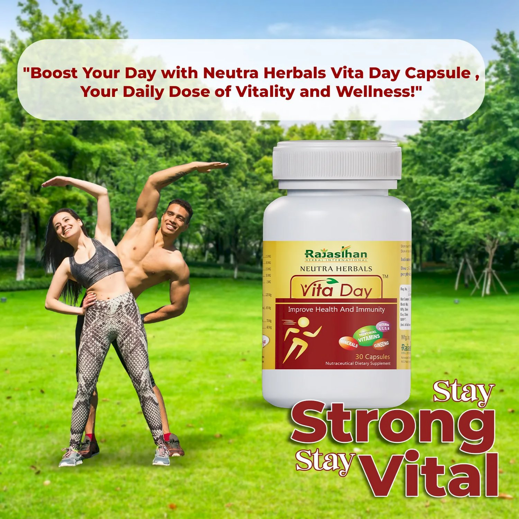 Rajasthan Herbals Neutra Herbals Vita Day Capsules | Grocsy